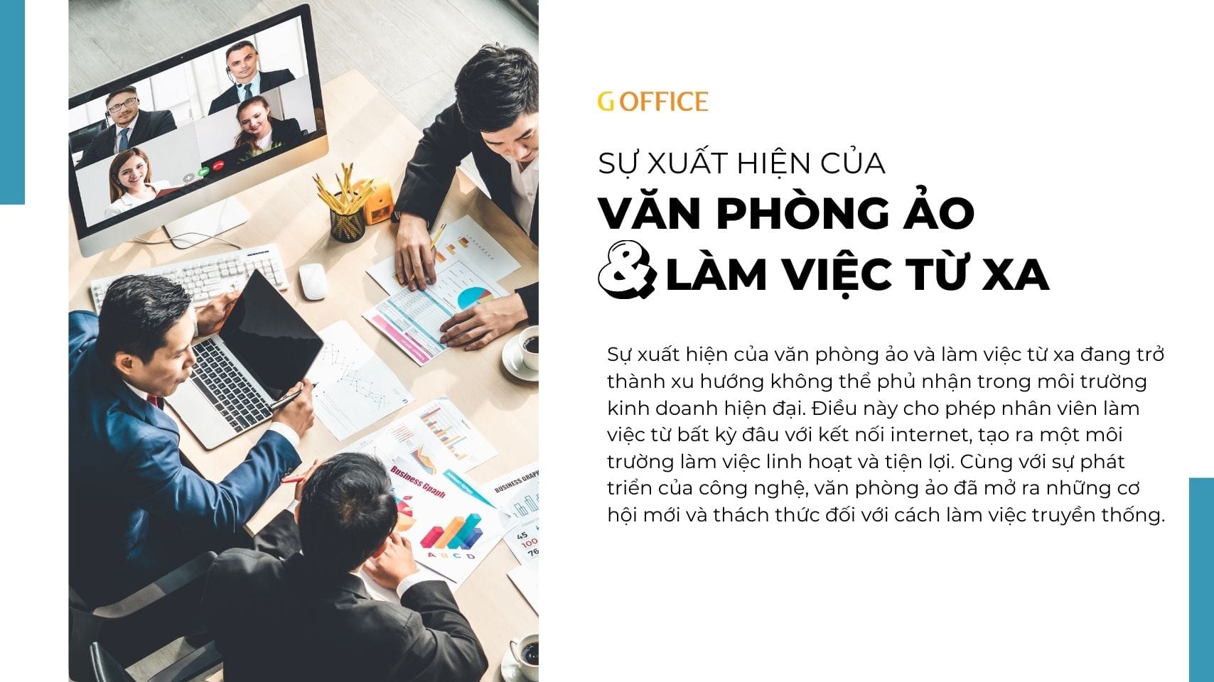 Sự xuất hiện của văn phòng ảo và làm việc từ xa